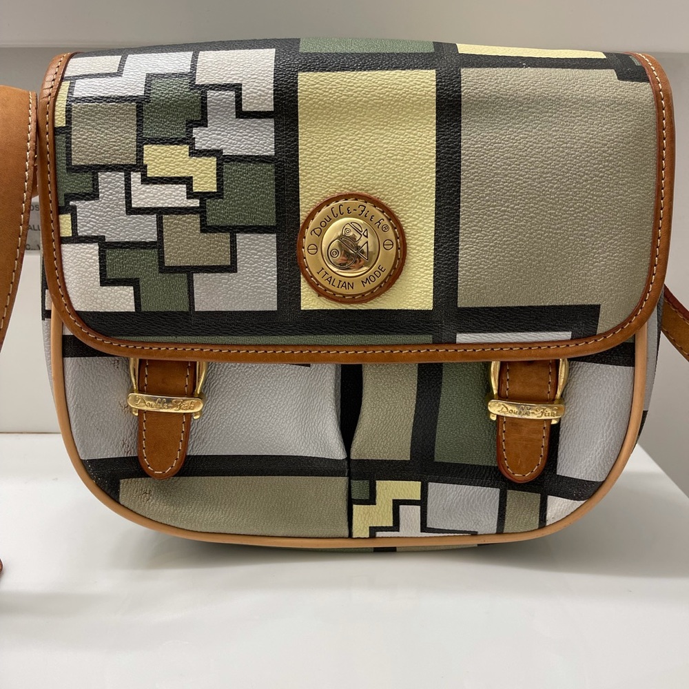 double fish sling bag